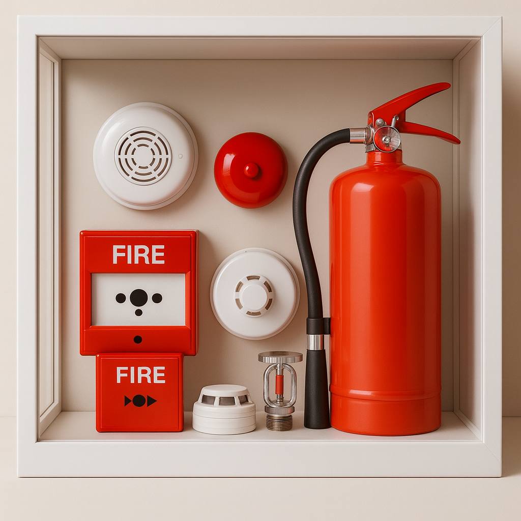 تأمین تجهیزات اعلام و اطفاء حریق