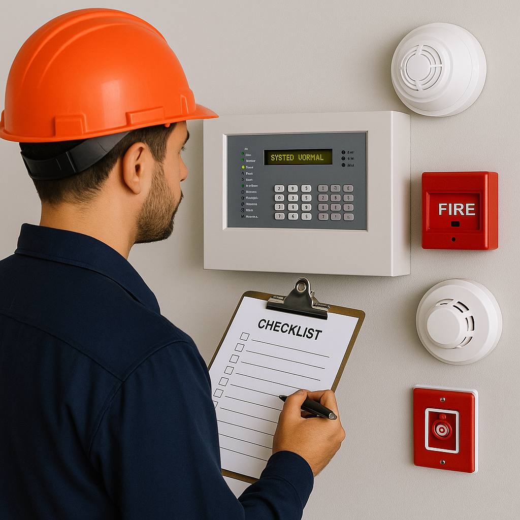 تعمیر و سرویس سیستم‌های اعلام و اطفاء
