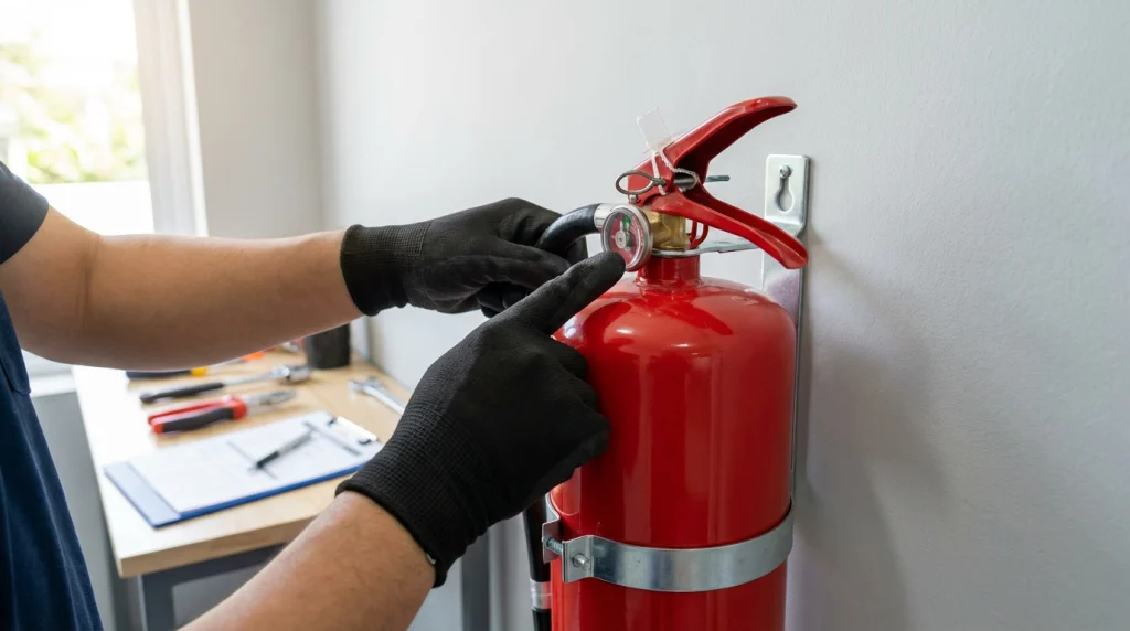 نکات نگهداری و آماده‌سازی کپسول اطفا حریق